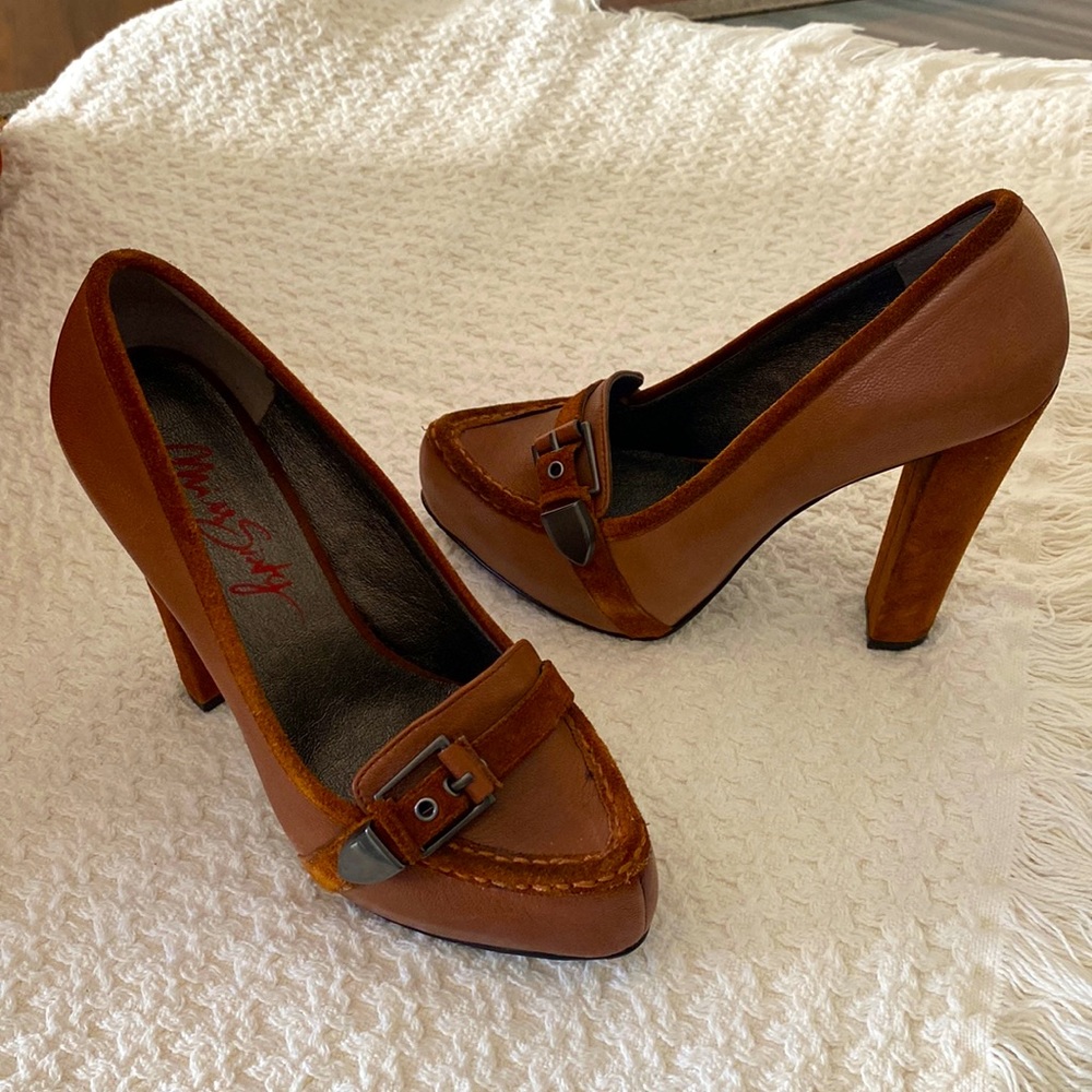 Miss Sixty, leather brown color.